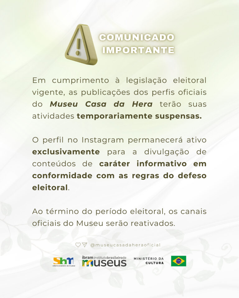 Informe - defeso eleitoral
